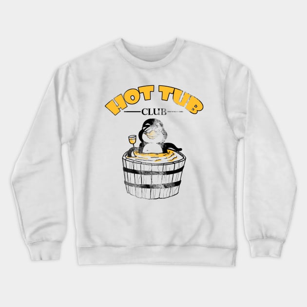 Hot Tub Club Crewneck Sweatshirt by ThrifTees